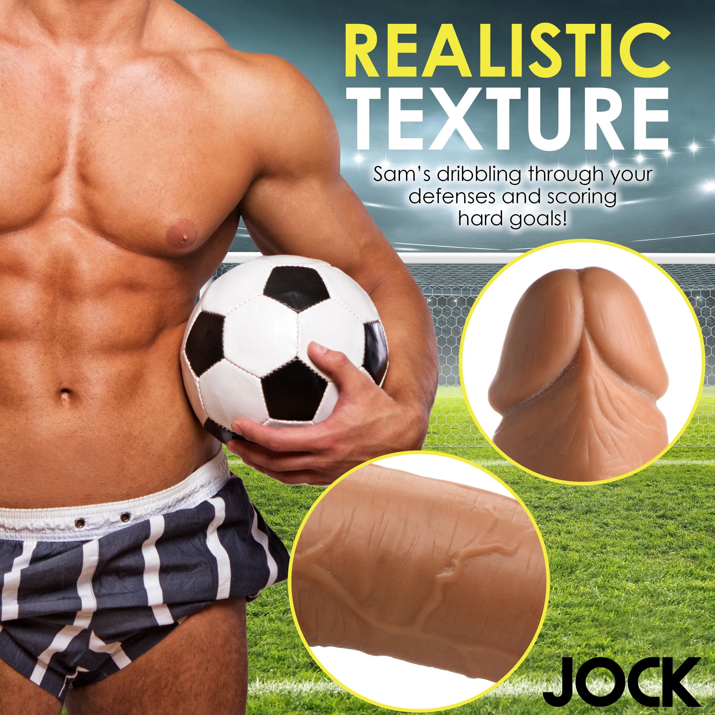 JOCK Soccer Sam 7" Dildo w/ Balls