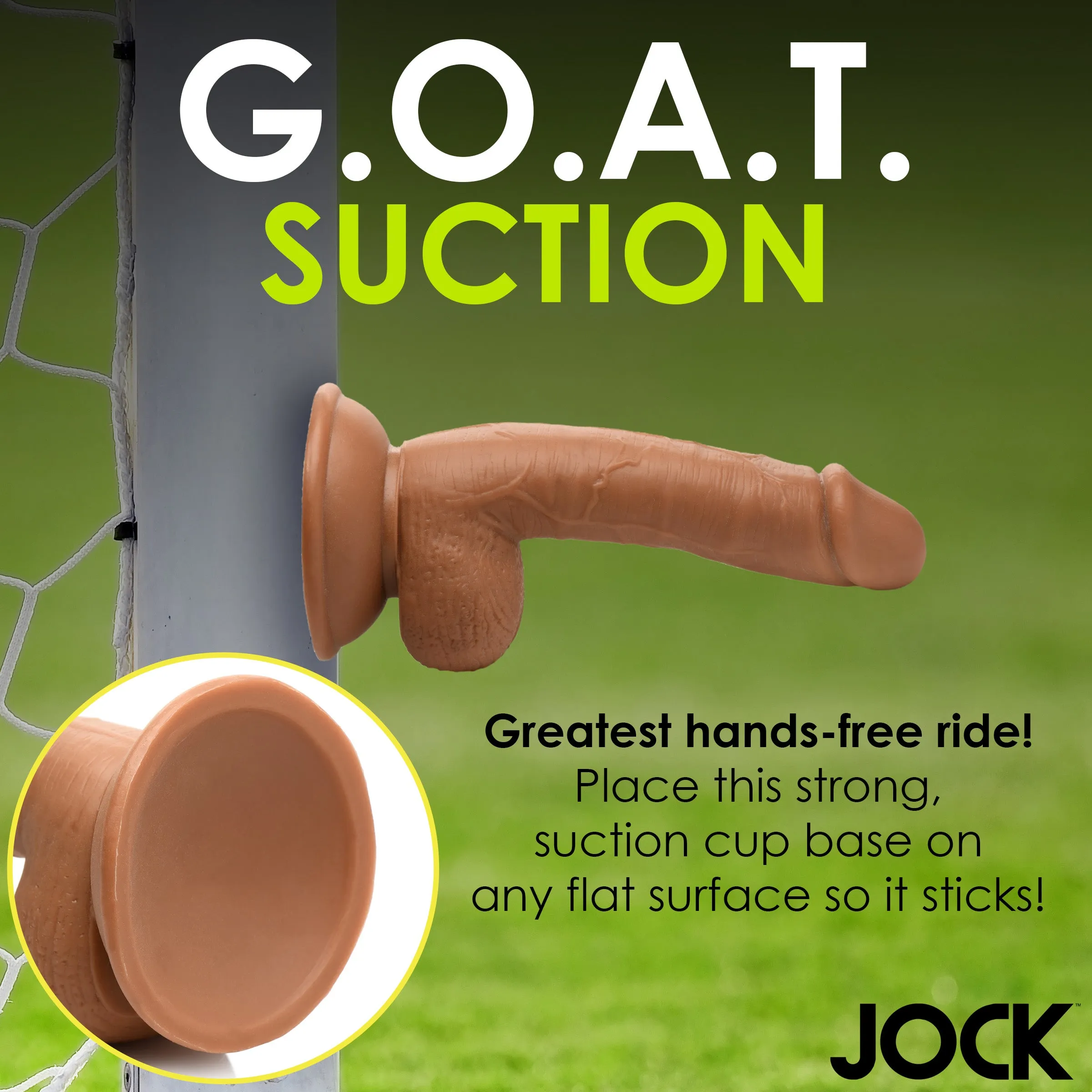 JOCK Soccer Sam 7" Dildo w/ Balls