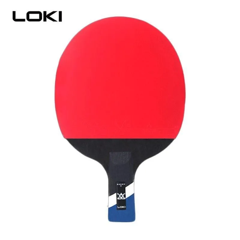 LOKI 6 Star Carbon Table Tennis Bat with Case