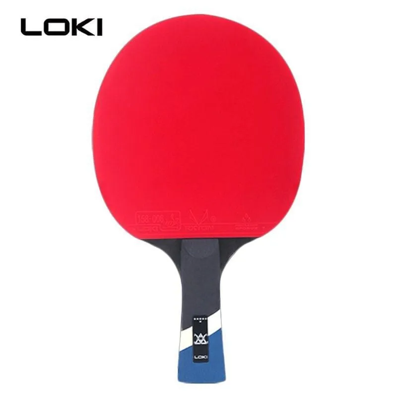 LOKI 6 Star Carbon Table Tennis Bat with Case