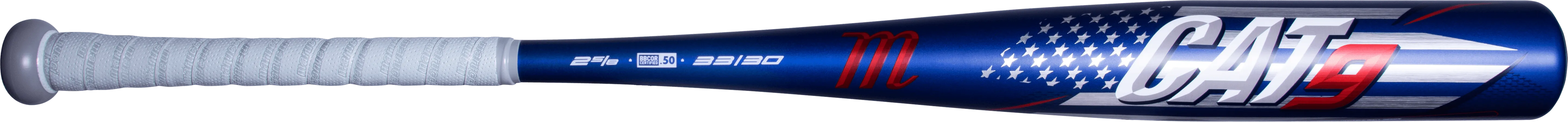 Marucci CAT 9 America BBCOR (-3) Baseball Bat: MCBC9A