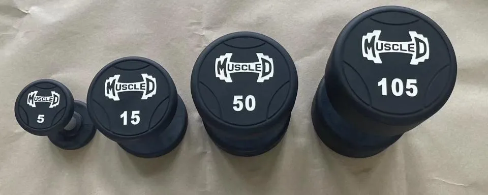 Muscle D Pro Urethane Dumbbell Sets