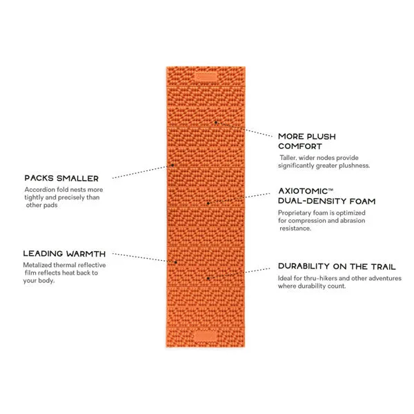 Nemo Switchback Ultralight Sleeping Mat / Pad - Regular