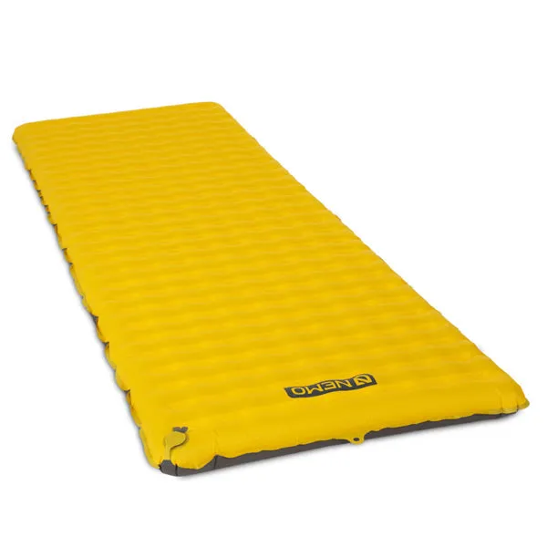 Nemo Tensor Inflatable (Non-Insulated) Warm Weather Ultralight Sleeping Mat: Long Wide