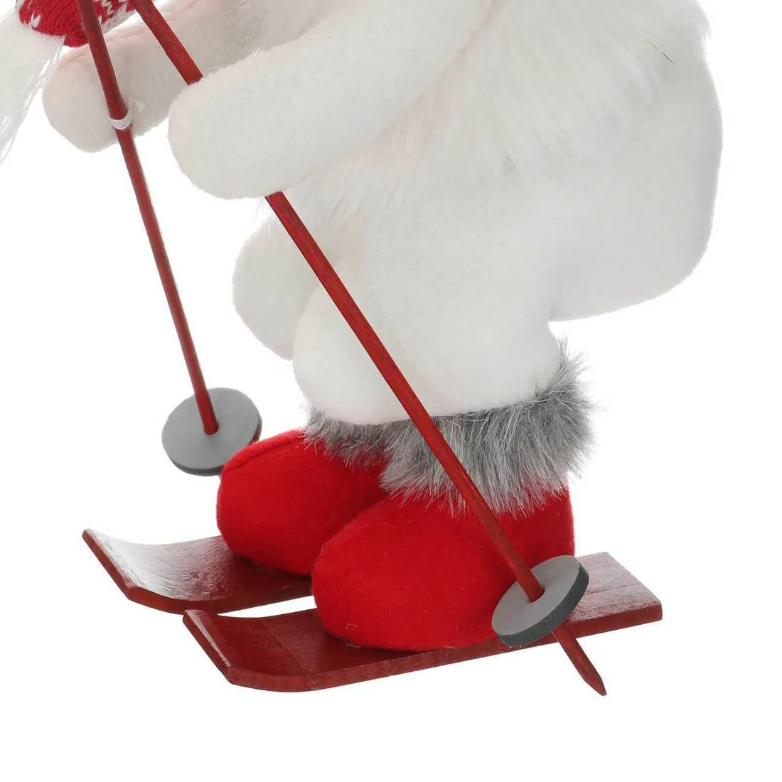 Novelty Skiing Snowman Christmas Xmas Decoration 40cm