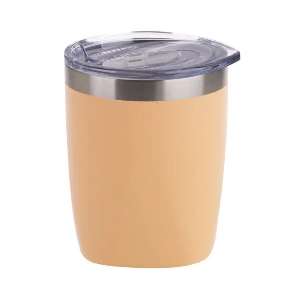 Oasis Double Wall Old Fashioned Tumbler 300ml - Matte Rockmelon