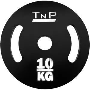 Olympic 2" Steel Weight Plate 10kg - Black