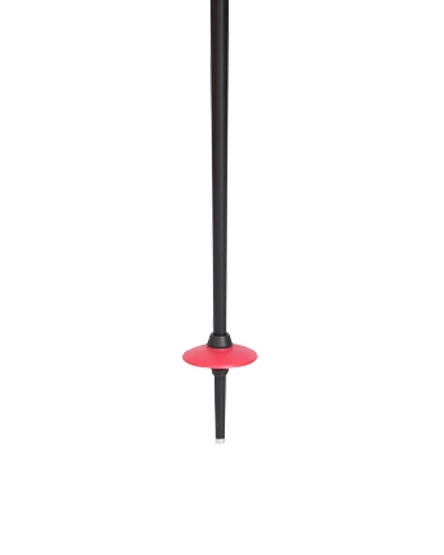 Pin Ski Poles - Black Red