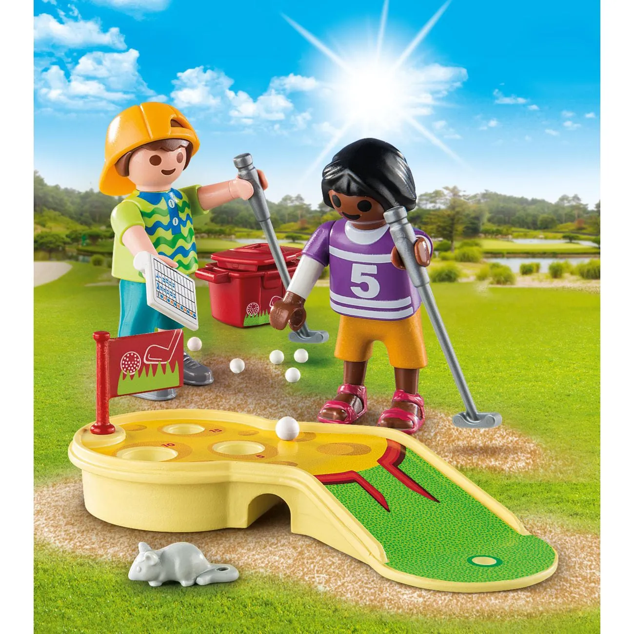 Playmobil 9439 Special Plus Children Mini Golfing