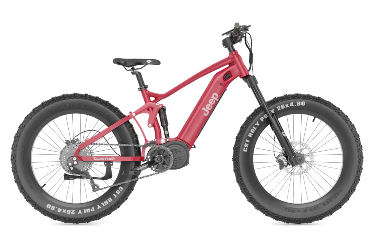 QuietKat Jeep E-Bike All-Terrain Hunting Electric Bike