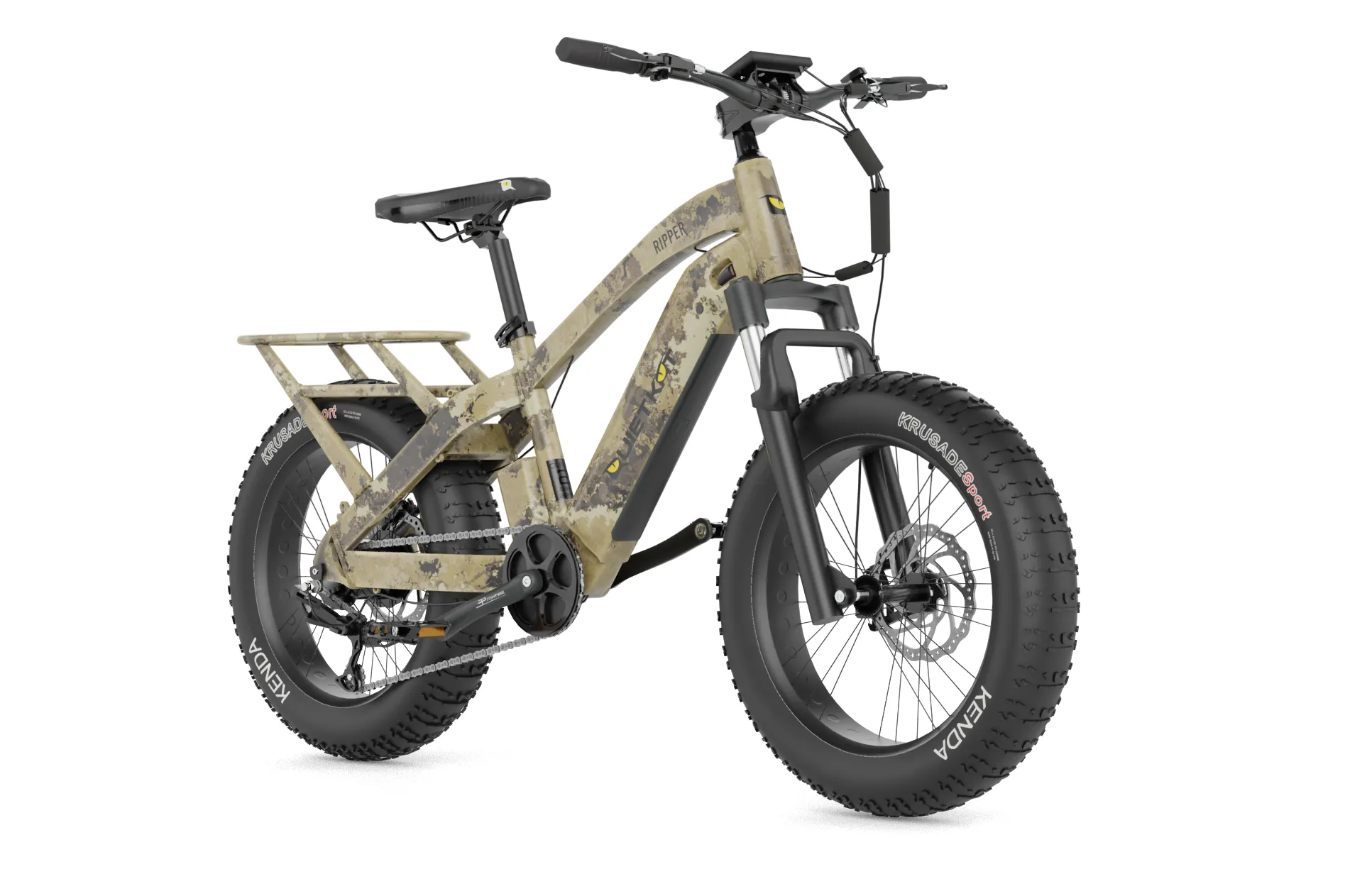 QuietKat Ripper Kids E-Bike 500w 48v Suspension Fat Tire Electric Bike