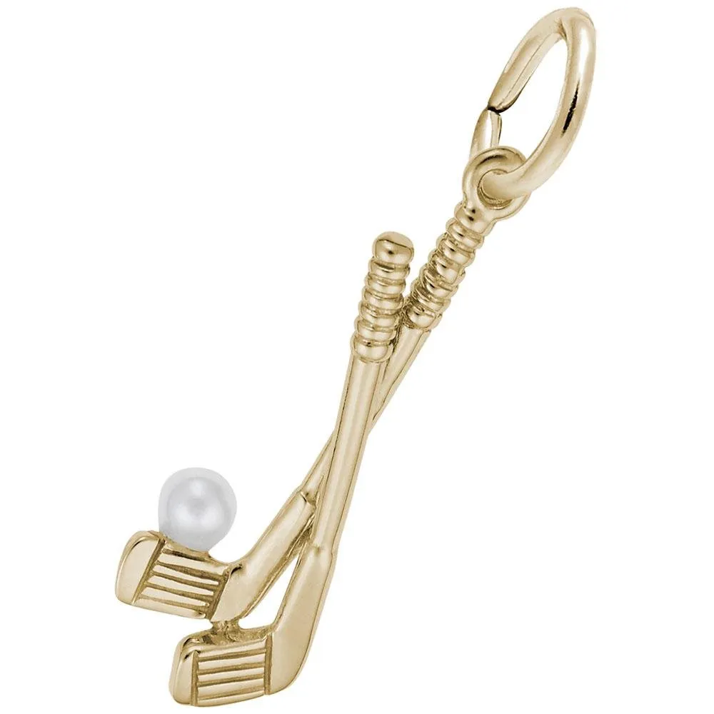 Rembrandt Charms - Golf Clubs with Ball Charm - 4650