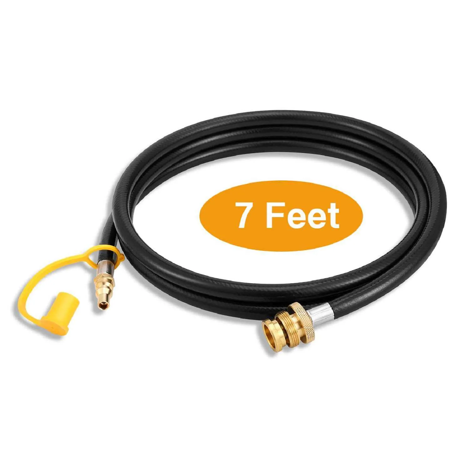 RV Quick Connect Propane Hose, 7ft