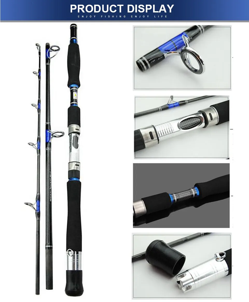 Sea Boat Spinning Fishing Rod