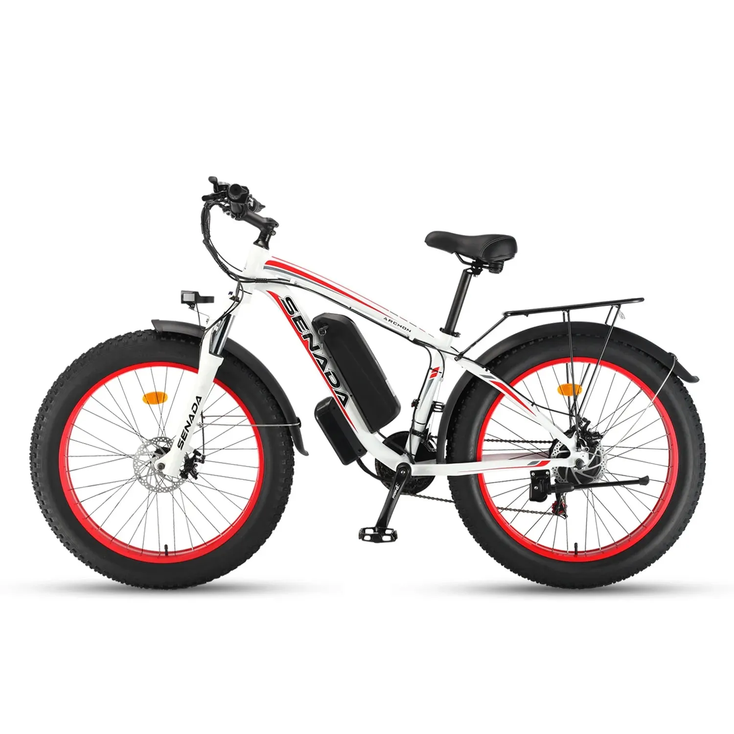 Senada Archon Pro 48V/17.5Ah 1000W Fat Tire Electric Mountain Bike