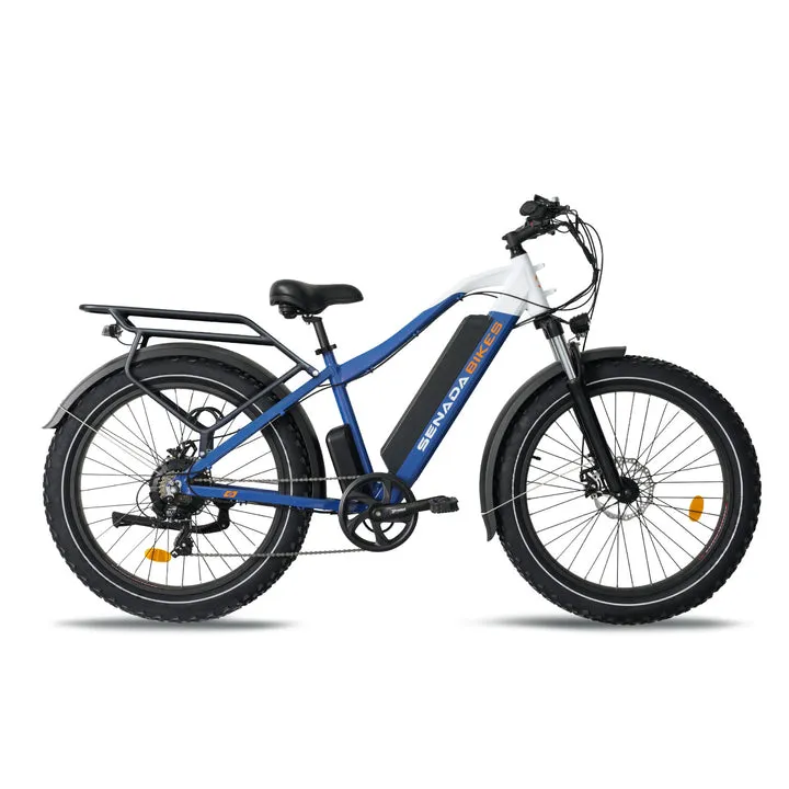 Senada Saber 1000W 48V 15Ah All Terrain Fat Tire Electric Mountain Bike