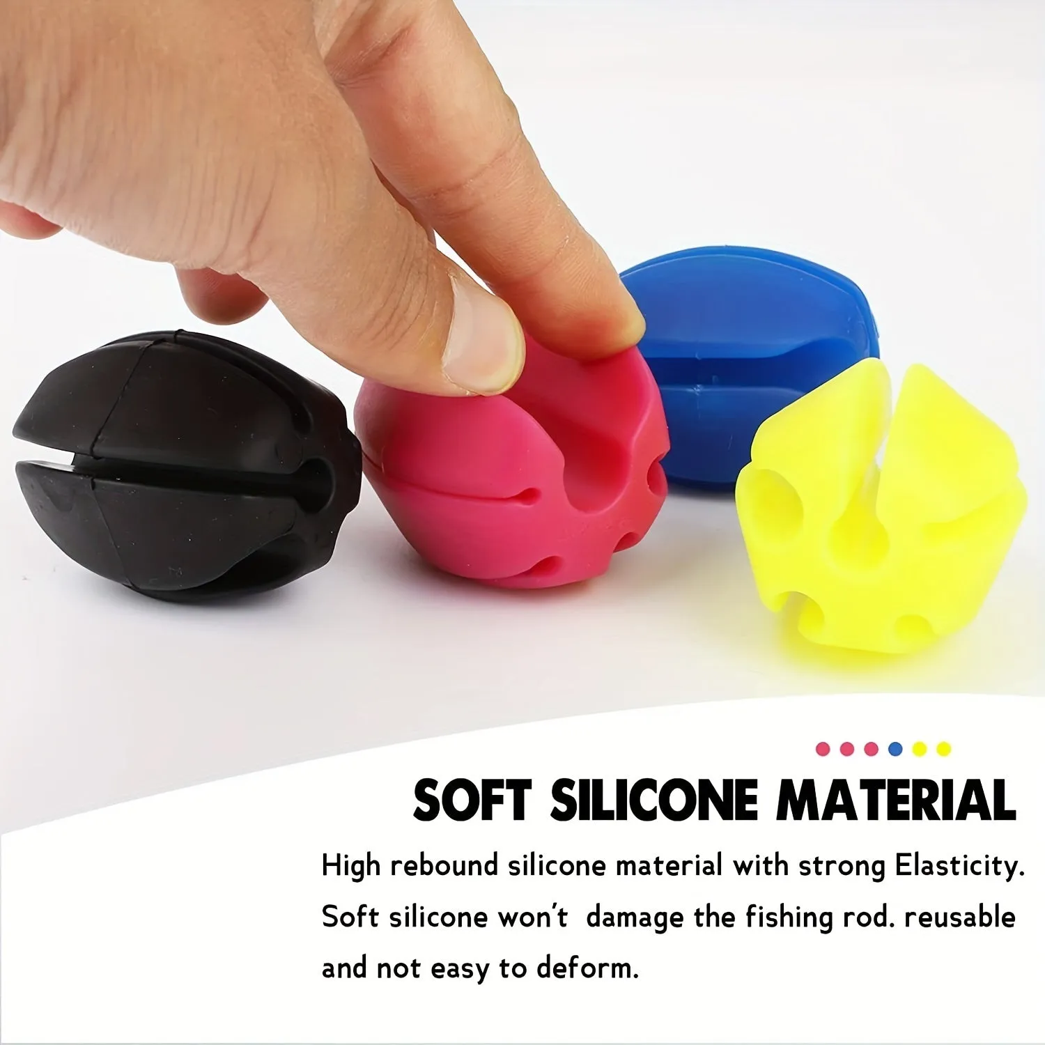 Silicone Ly Fishing Rod Holder Ball Elevate Your Fishing Game