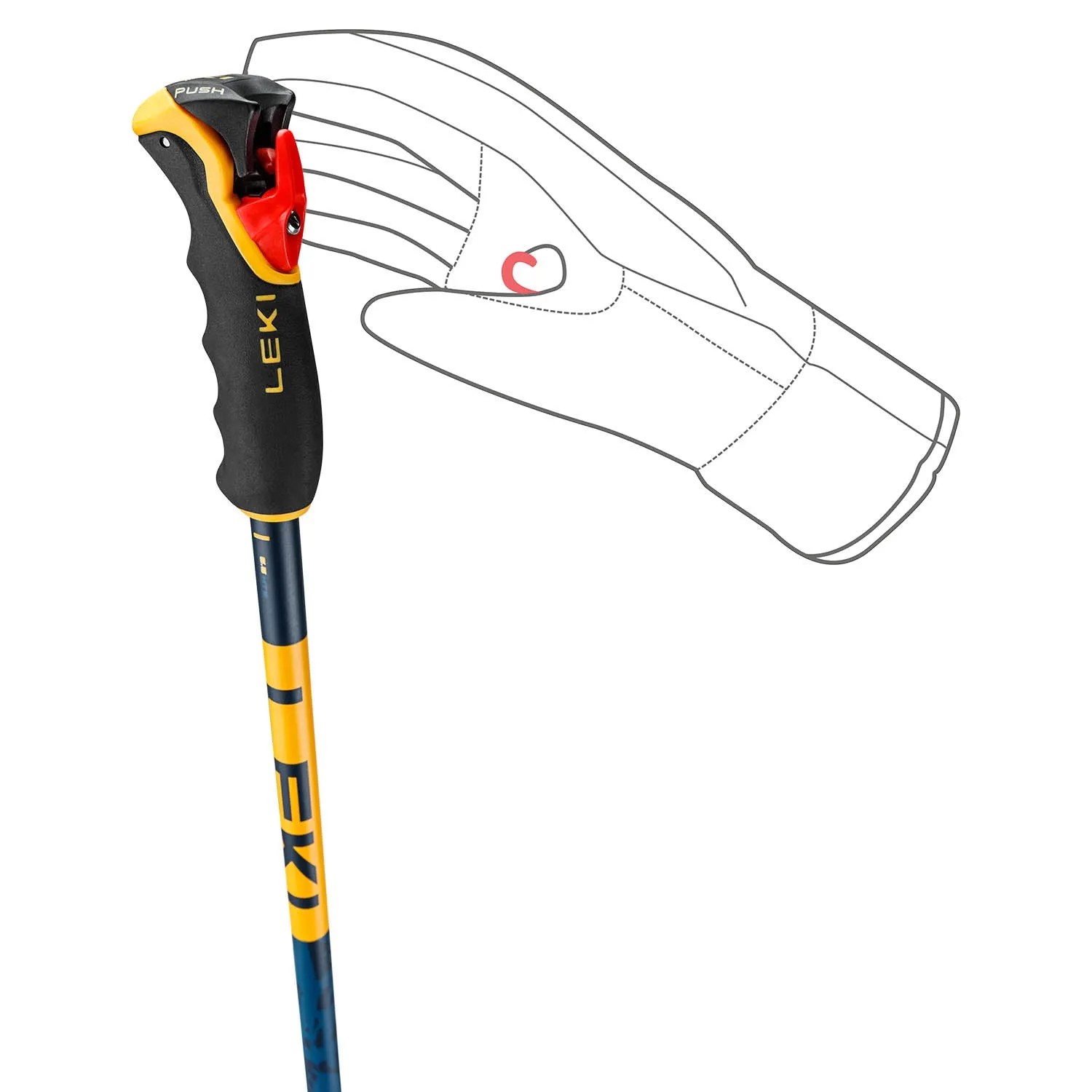 Spitfire Vario 3D Adjustable Ski Poles