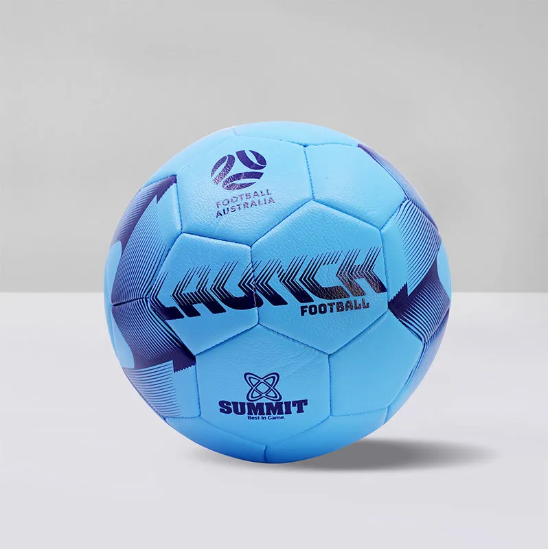 SUMMIT Football Australia Launch Soccer Ball Coloured