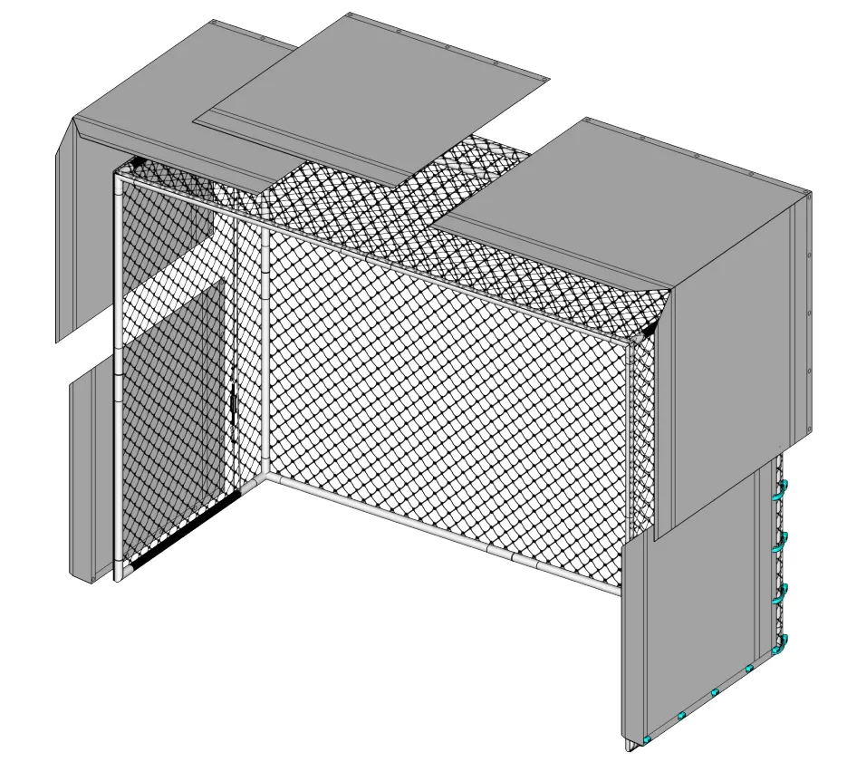 Super Bay™ Golf Simulator Safety Bay