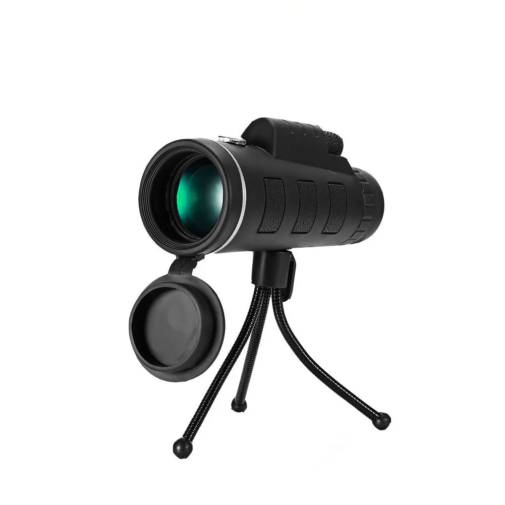 Telescope 40X60 Monocular Scope with Phone Clip