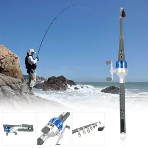 Telescopic Reel Combo Fishing Rod