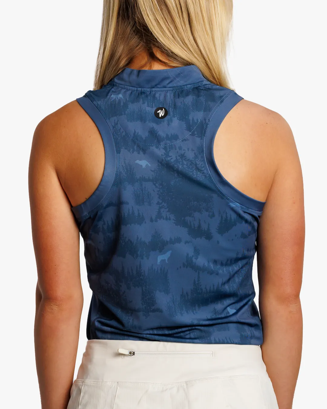 Territorial Women's Sleeveless Polo - Racerback