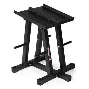 Titan Dumbbell Column Stand and Plate Tree