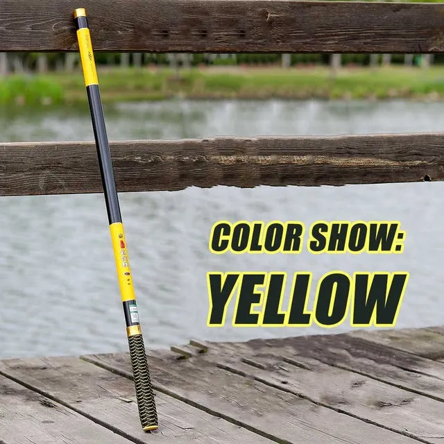 Ultralight Carbon Fiber Telescopic Fishing Rod