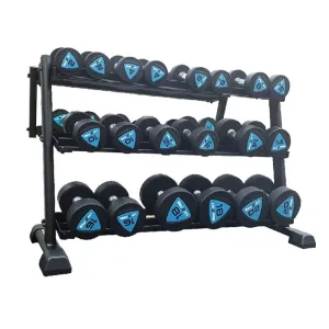 Urethane Round Dumbbells (2kg to 20kg) Set