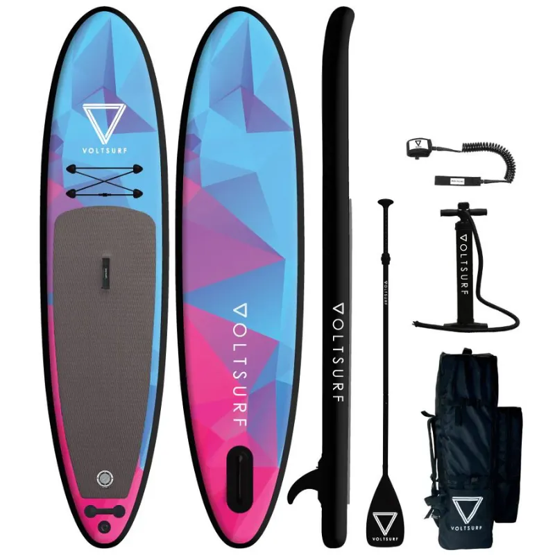 Voltsurf 11’0 Rover Stand Up Paddle Board Inflatable SUP - Black Rail