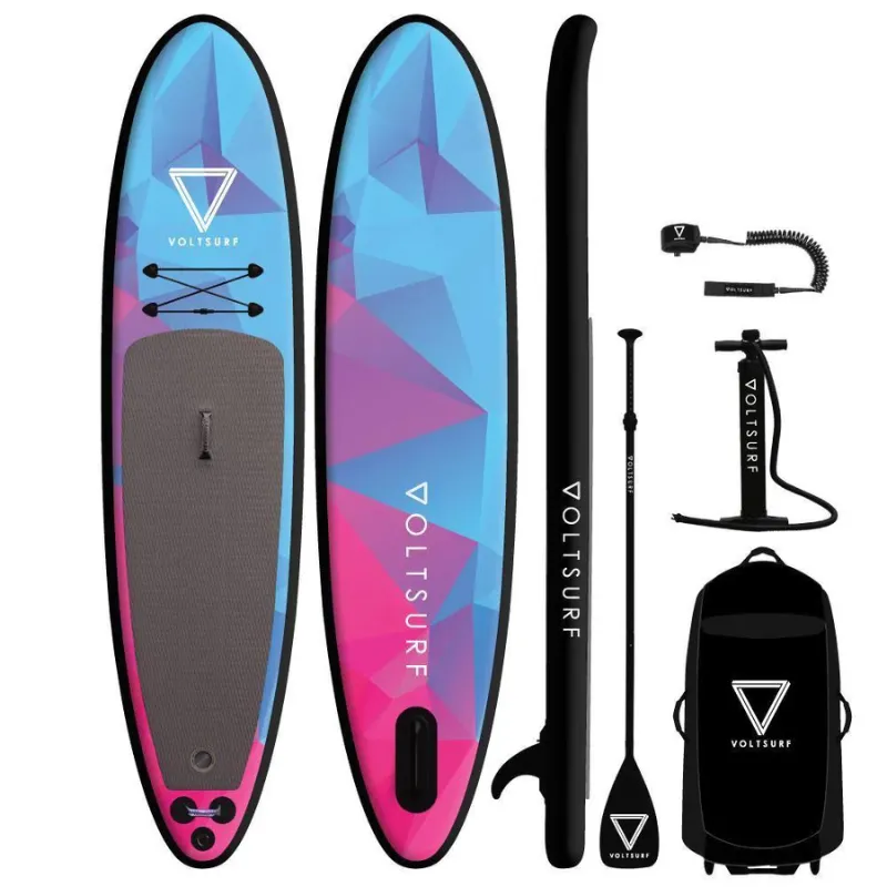 Voltsurf 11’0 Rover Stand Up Paddle Board Inflatable SUP - Black Rail