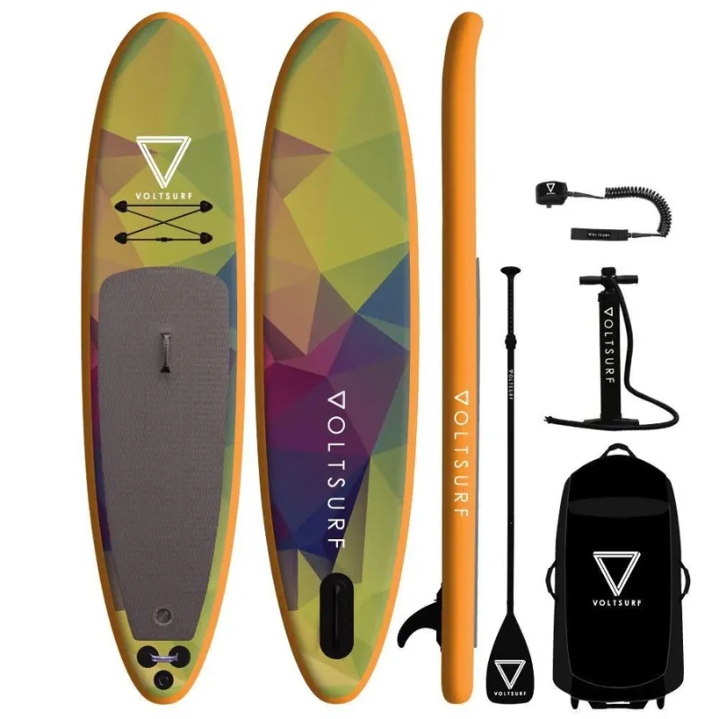 Voltsurf 11’0 Rover Stand Up Paddle Board Inflatable SUP - Orange Rail