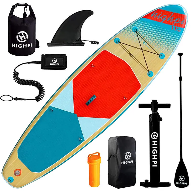 Windfall Cruise 11' Inflatable Stand Up Paddle Board With All Accessories