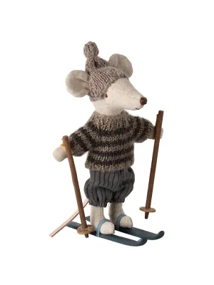 Winter Mouse with Ski Set - Big Brother